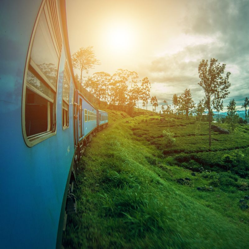 Historische Eisenbahn Sri Lanka