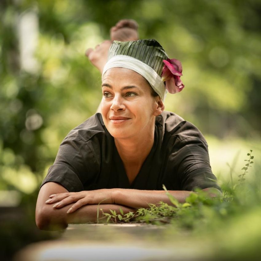 Bild von entspannten Person